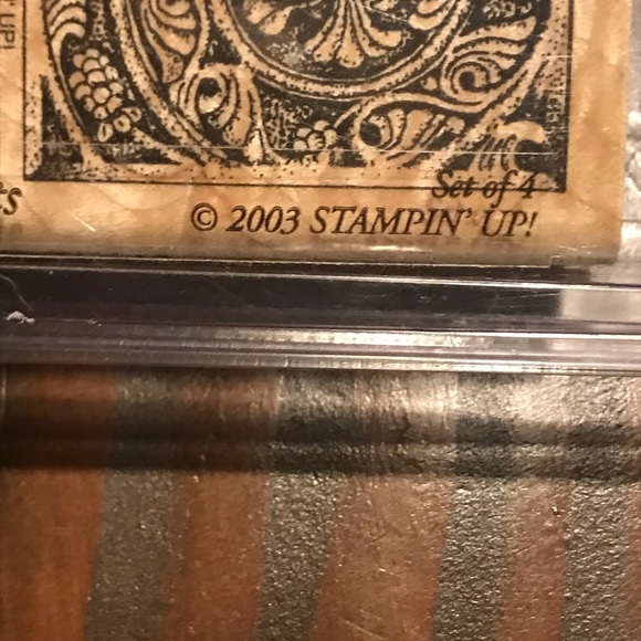 Stampin’ Up - Elegant Ornaments 2003 Rubber Stamps - Almost New! - Picture 8 of 8
